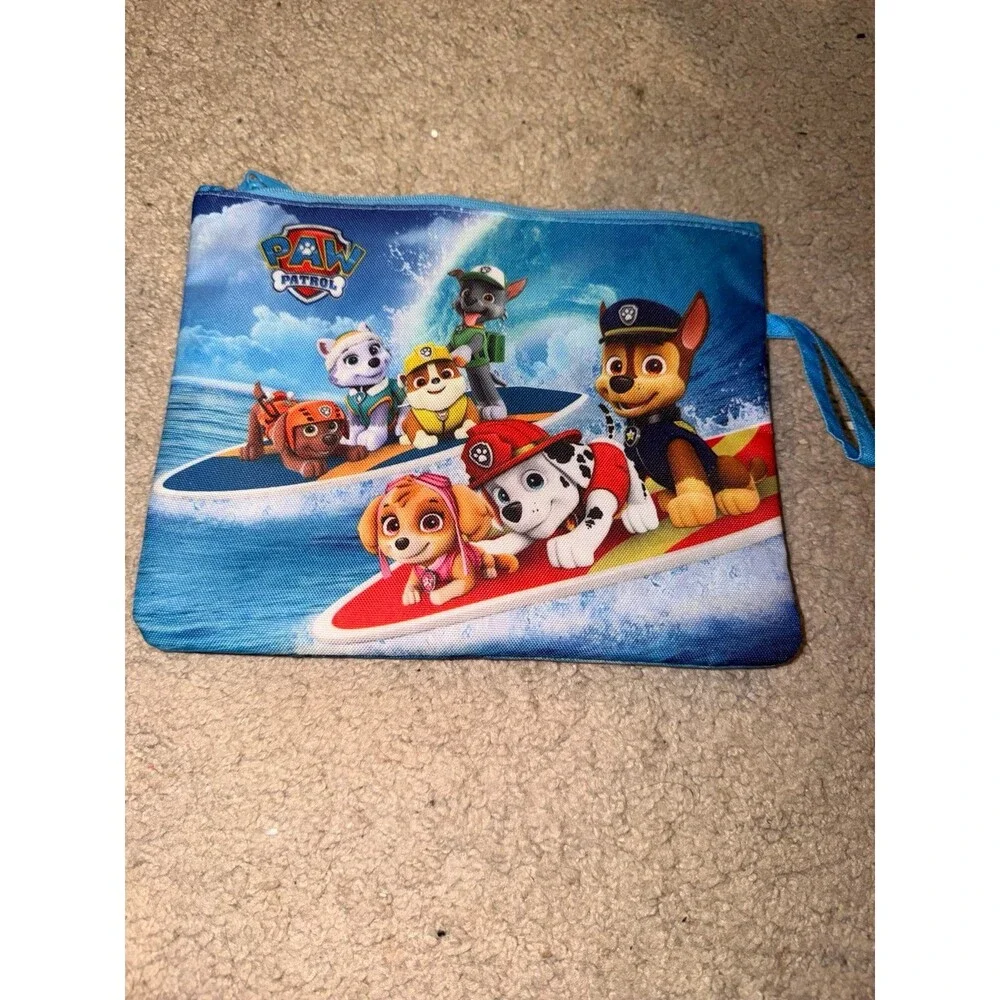 Paw patrol Nickelodeon dog pouch small bag toiletry